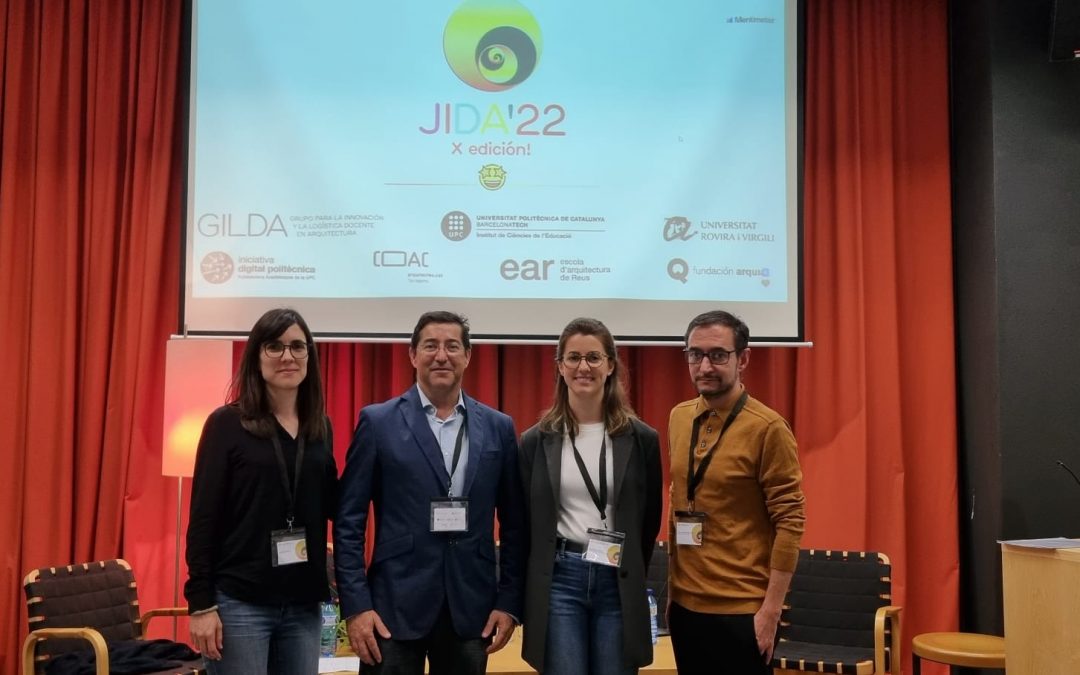 Participamos en las jornadas sobre innovación docente en arquitectura, JIDA 2022